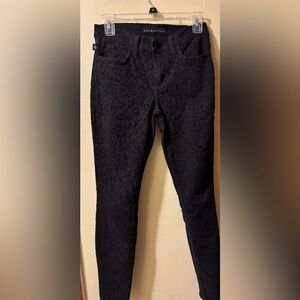 Black Rock & Republic Women's Leopard Print Jeans